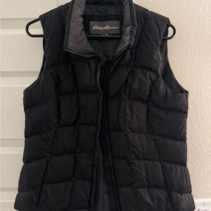 Eddie Bauer Women's Black Puffer Vest